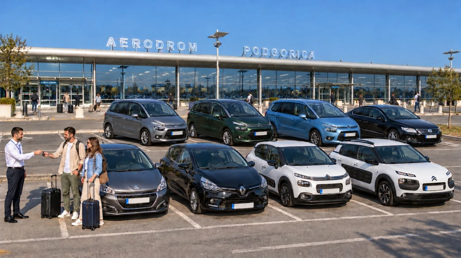 Capital Drive flota — Aerodrom Podgorica